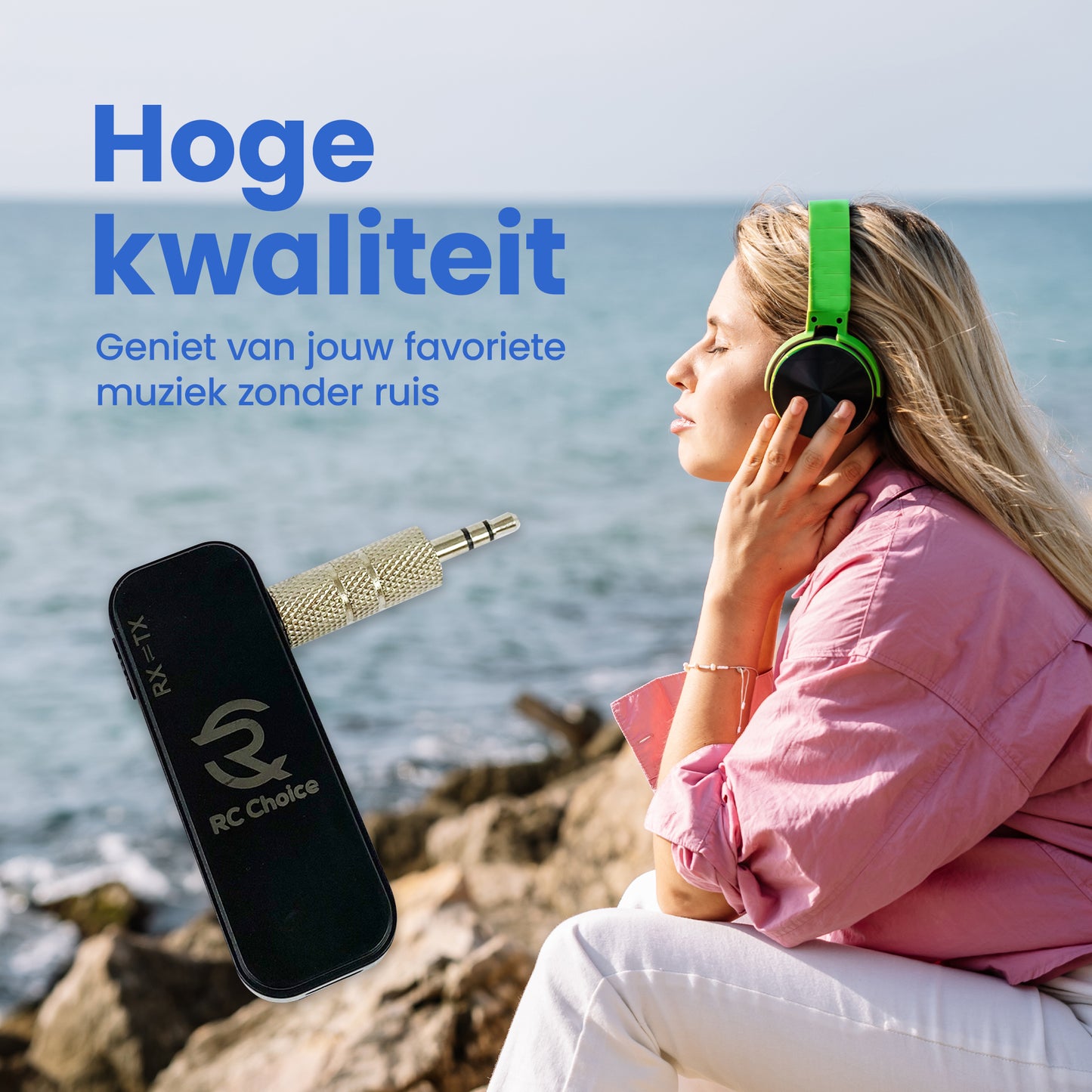 Bluetooth Transmitter Receiver 5.0 AUX Adapter - Ontvanger en Zender Auto - Handfsree Bellen