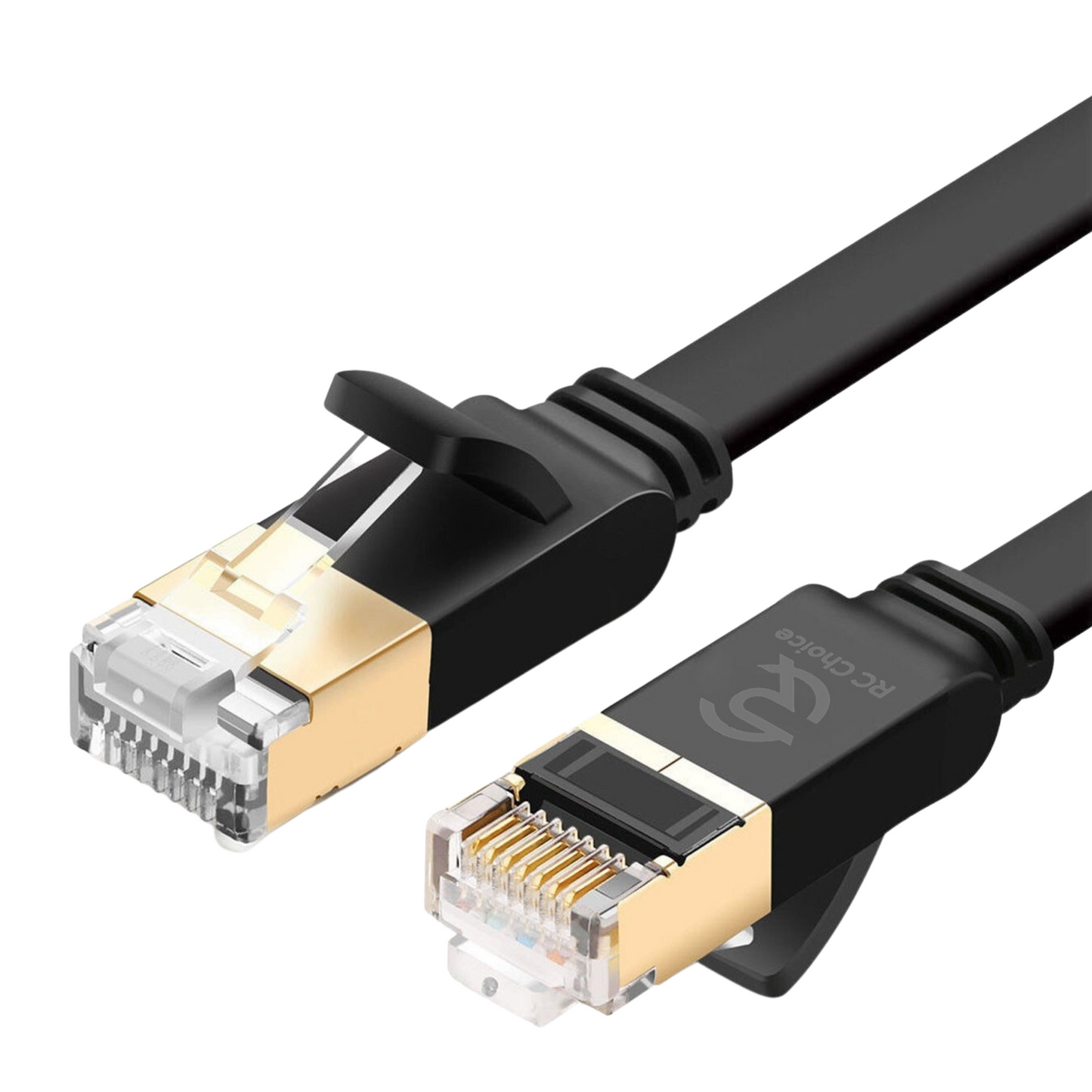 Internetkabel CAT7 - Ethernet Netwerk Kabel tot 10Gbps - RJ45 Platte UTP Kabel