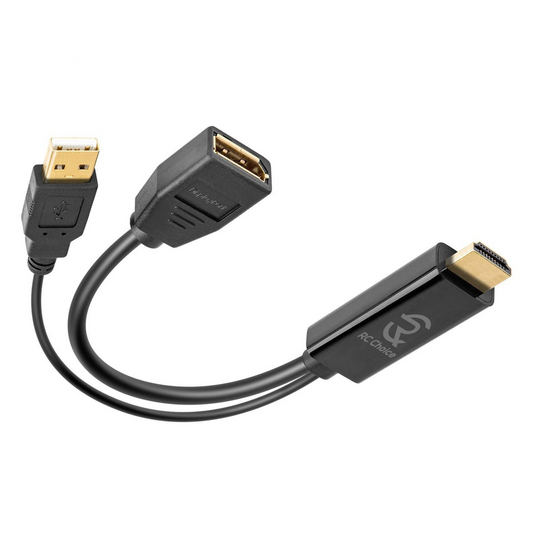 HDMI naar DisplayPort - Actieve Kabel Adapter