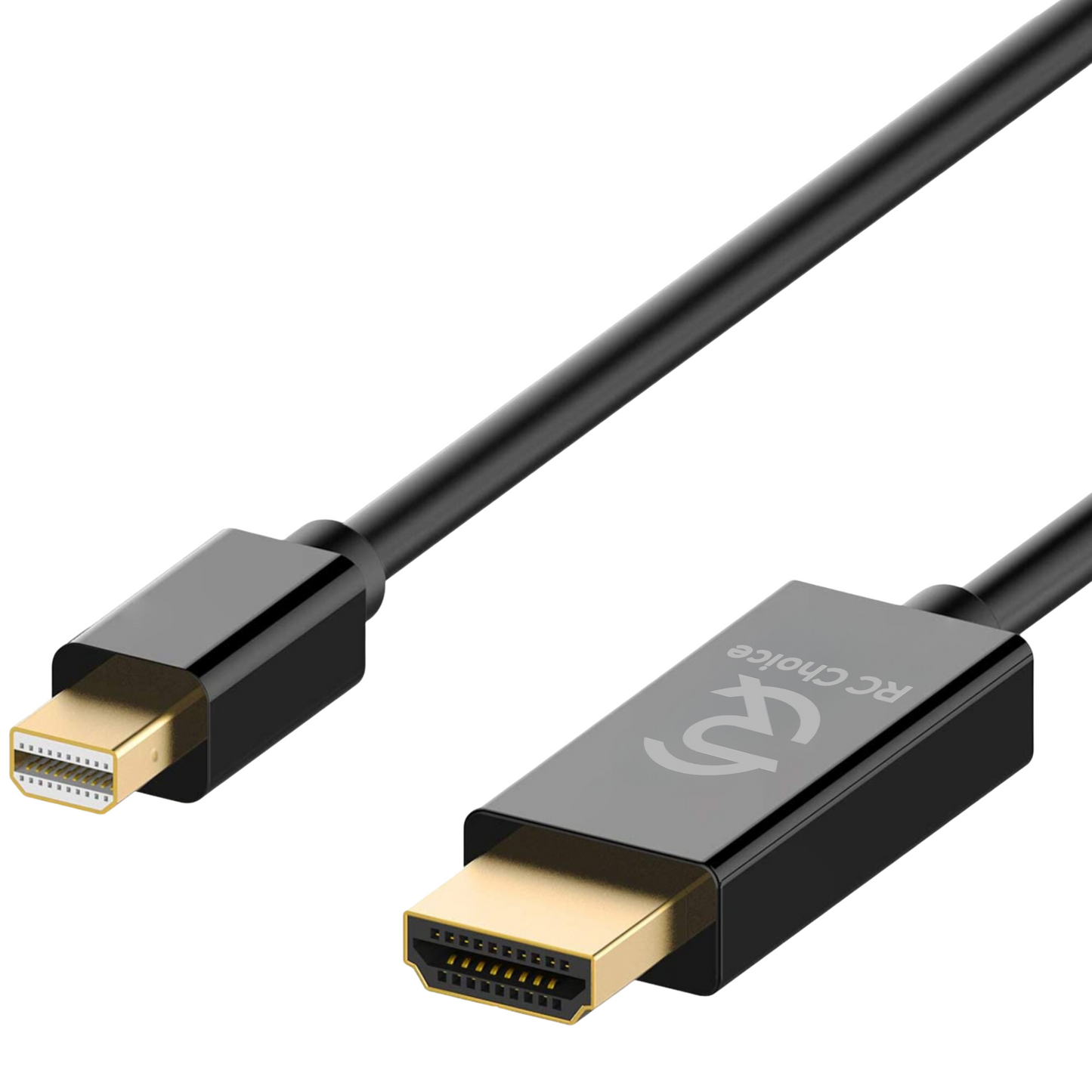 MINI DisplayPort naar HDMI - 4K Ultra HD 30Hz - MINI DP Male naar HDMI Male - Kabel 1,8 Meter