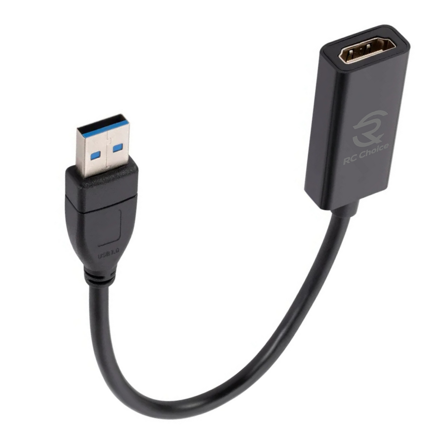 USB 2.0 naar HDMI - Full HD 60Hz - USB Male naar HDMI Female - Kabel Adapter