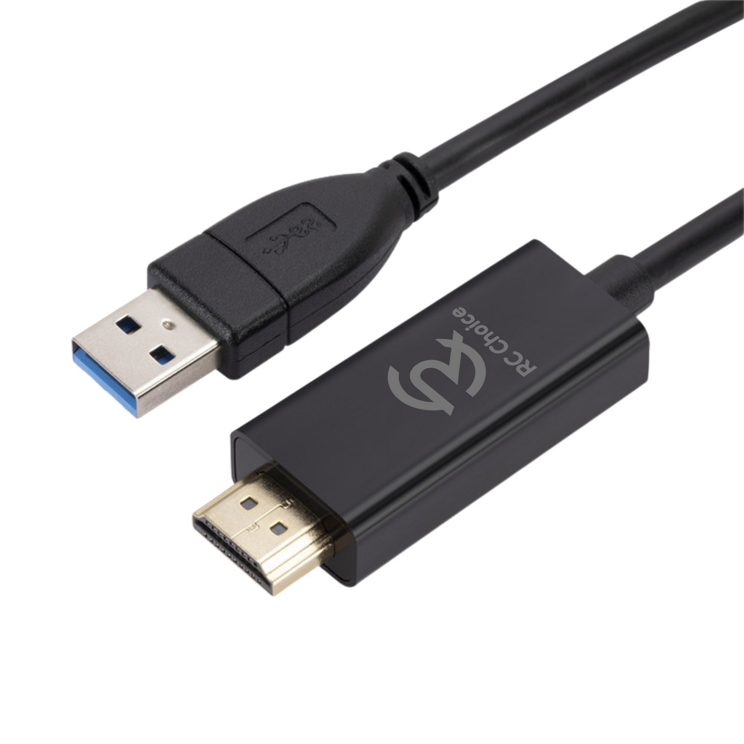 USB 2.0 naar HDMI - Full HD 60Hz - USB Male naar HDMI Male - Kabel