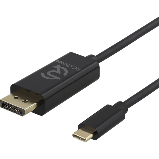 USB C naar DisplayPort - 4K Ultra HD 60Hz - USB Type C Male naar DP Male - Kabel 1,8 meter